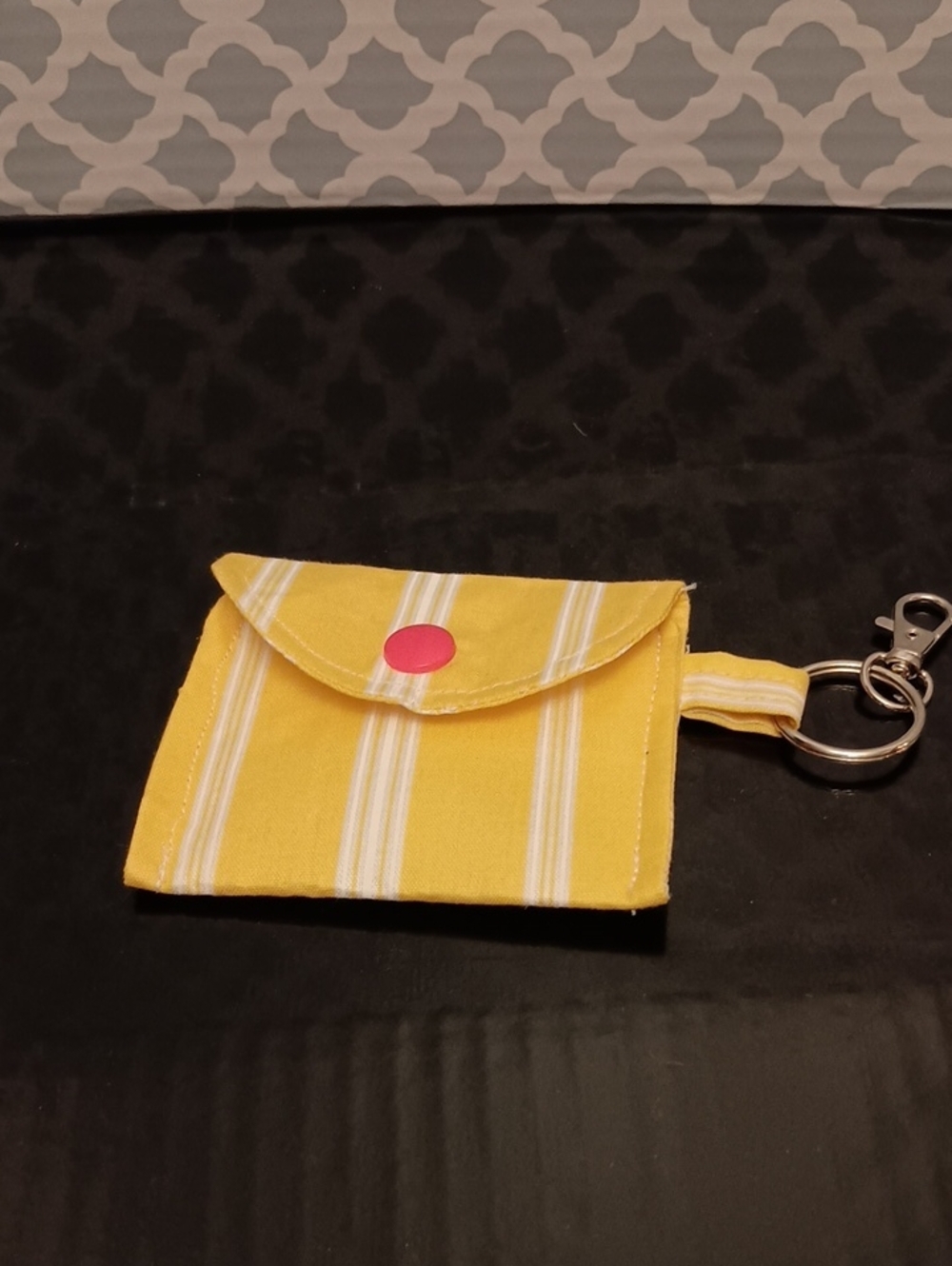 Hand Crafted Airpod/Ear Bud Keychain Pouch